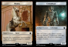 Horse // Cyberman Double-Sided Token