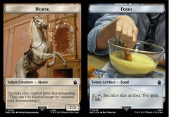 Horse // Food (0026) Double-Sided Token