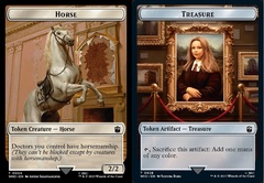 Horse // Treasure (0028) Double-Sided Token