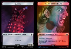 Dalek // Mark of the Rani Double-Sided Token - Surge Foil