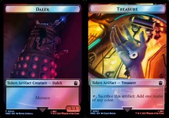 Dalek // Treasure (0062) Double-Sided Token - Surge Foil