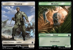 Soldier // Mutant Double-Sided Token