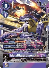 MetalGarurumon Ace - ST16-12 - SR - Foil