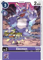 Elecmon - ST16-02 - C - Foil (Pre-Release)