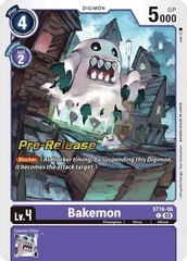 Bakemon - ST16-06 - C - Foil (Pre-Release)