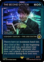 The Second Doctor - Showcase - Foil - Serialized