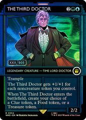 The Third Doctor - Foil - Showcase - Serialized