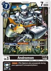 Andromon - ST15-10 - U - Foil (Pre-Release)