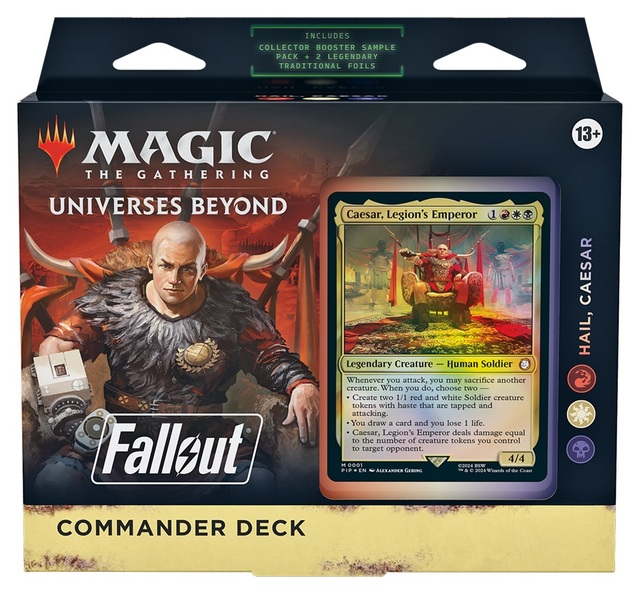 Universes Beyond: Fallout Commander Deck - Hail, Caesar - Magic: The ...