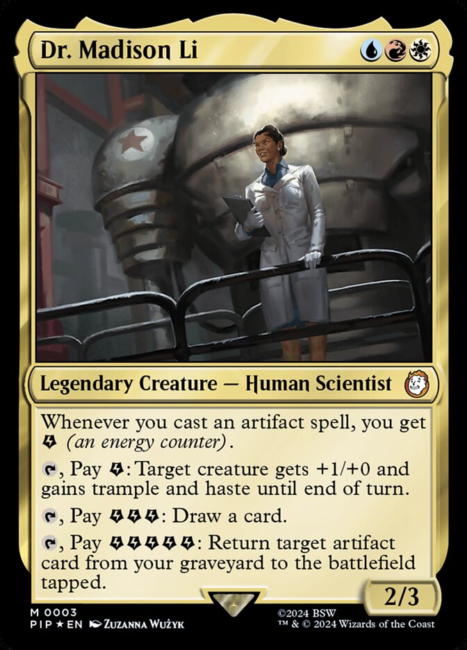 Dr. Madison Li - Foil