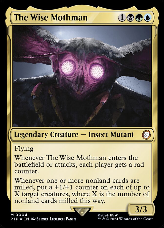 The Wise Mothman - Foil