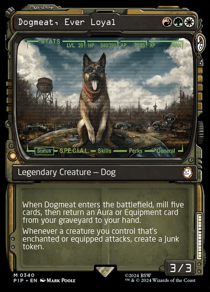 Dogmeat, Ever Loyal - Foil - Showcase