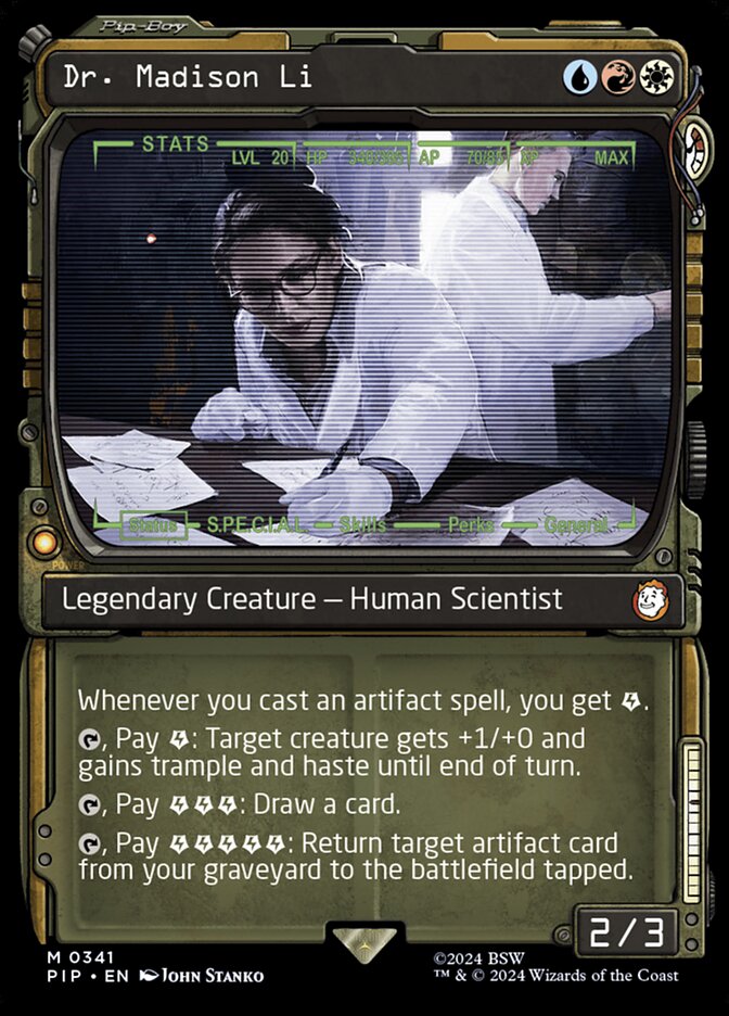 Dr. Madison Li - Foil - Showcase