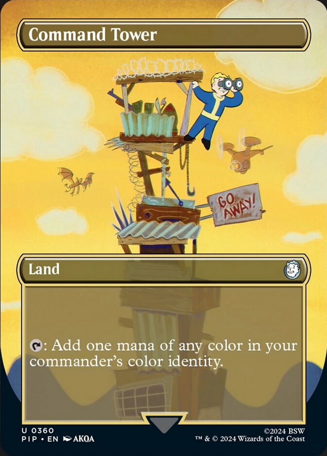 Command Tower - Foil - Borderless