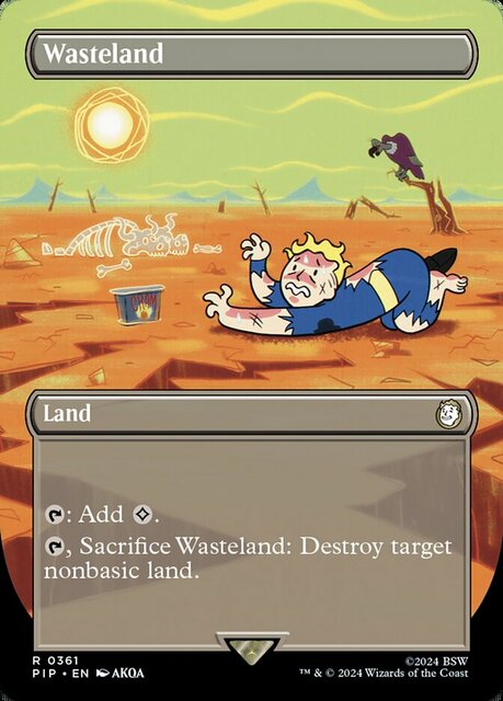 Wasteland - Foil - Borderless