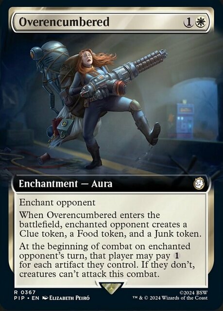 Overencumbered - Extended Art