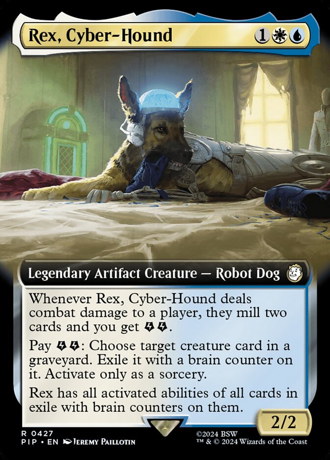 Rex, Cyber-Hound - Extended Art