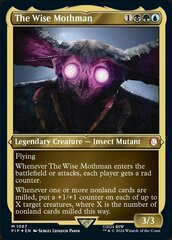 The Wise Mothman (1067) (Display Commander) (Thick Stock) - Foil Etched