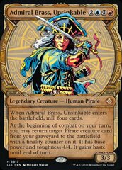 Admiral Brass, Unsinkable - Foil - Showcase