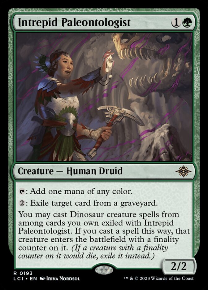 Intrepid Paleontologist - Foil