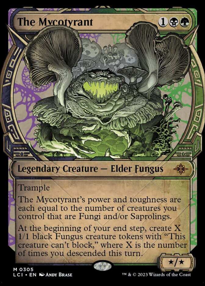 The Mycotyrant - Foil - Showcase