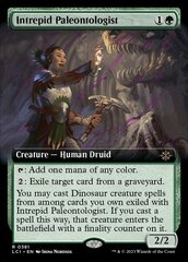 Intrepid Paleontologist - Extended Art