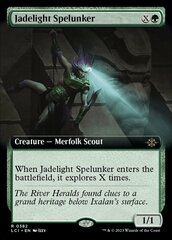 Jadelight Spelunker - Foil - Extended Art