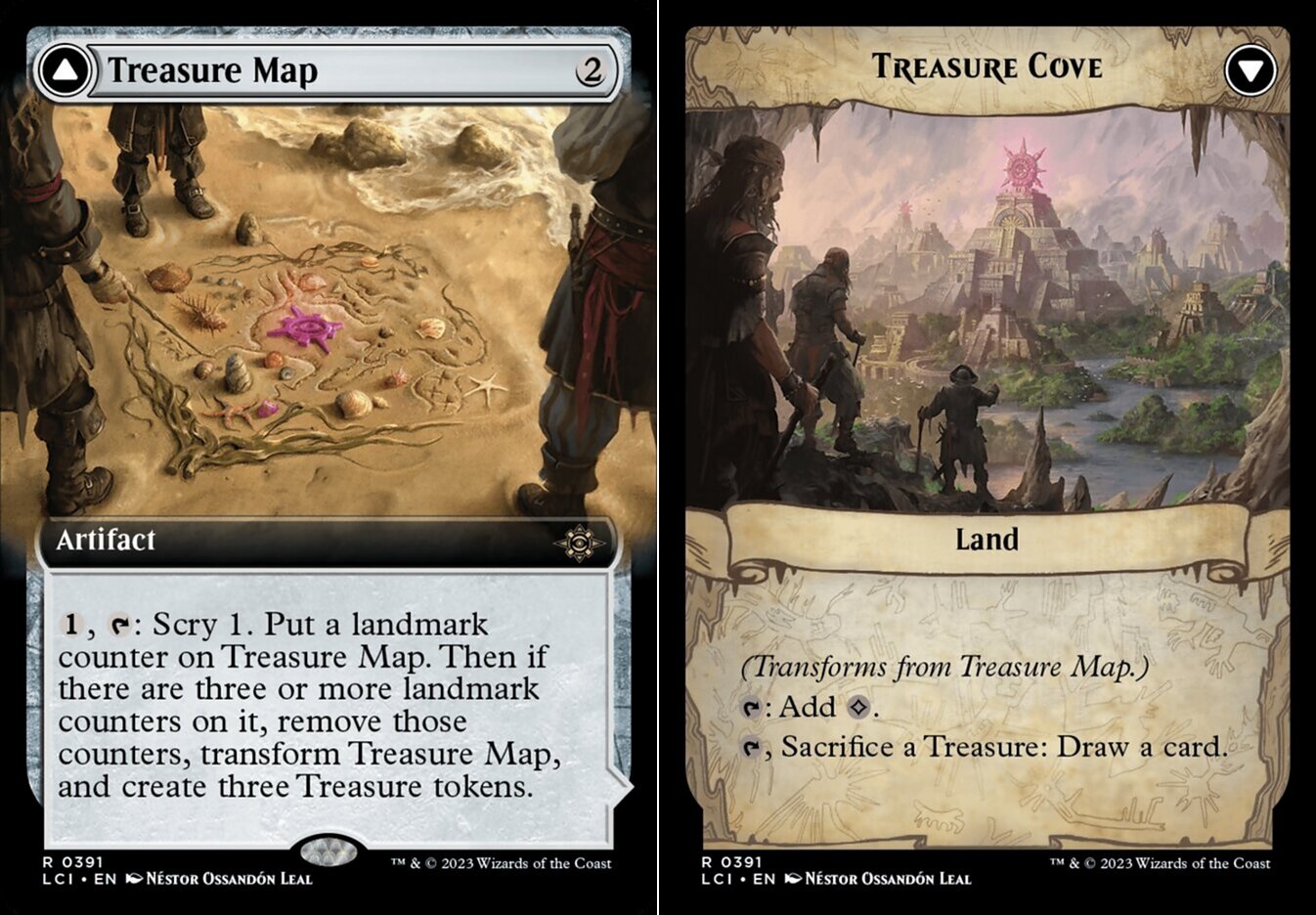 Treasure Map // Treasure Cove - Extended Art