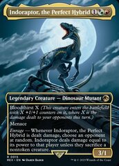 Indoraptor, the Perfect Hybrid - Borderless