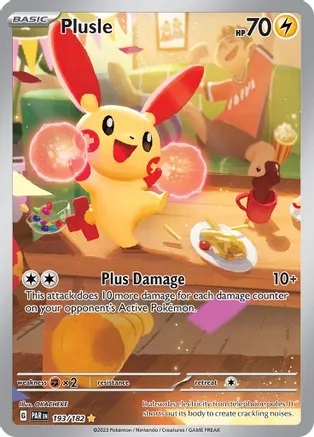 Plusle - 193/182 - Illustration Rare