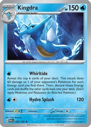 Kingdra - 032/182 - Holo Rare