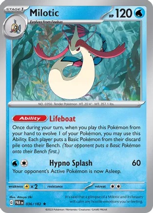 Milotic - 036/182 - Holo Rare