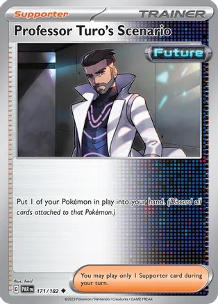 Professor Turos Scenario - 171/182 - Uncommon - Reverse Holo