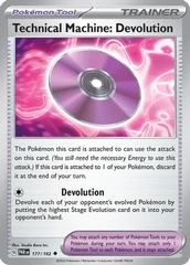 Technical Machine: Devolution - 177/182 - Uncommon - Reverse Holo