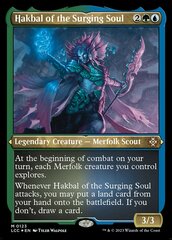 Hakbal of the Surging Soul (Display Commander) - Thick Stock - Foil Etched