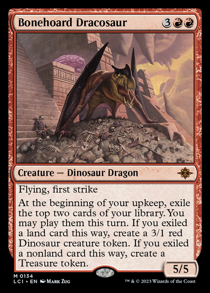 Bonehoard Dracosaur - Foil