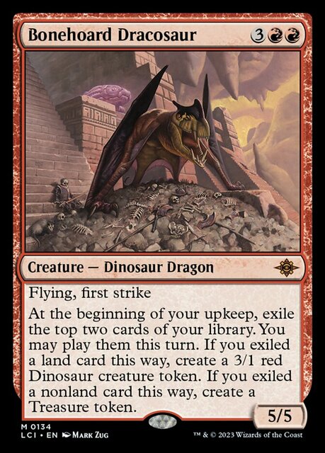 Bonehoard Dracosaur - Foil