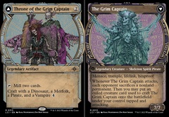 Throne of the Grim Captain // The Grim Captain - Foil - Showcase