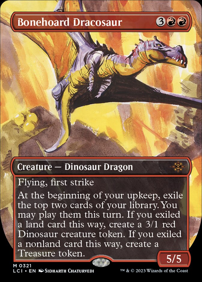 Bonehoard Dracosaur - Borderless