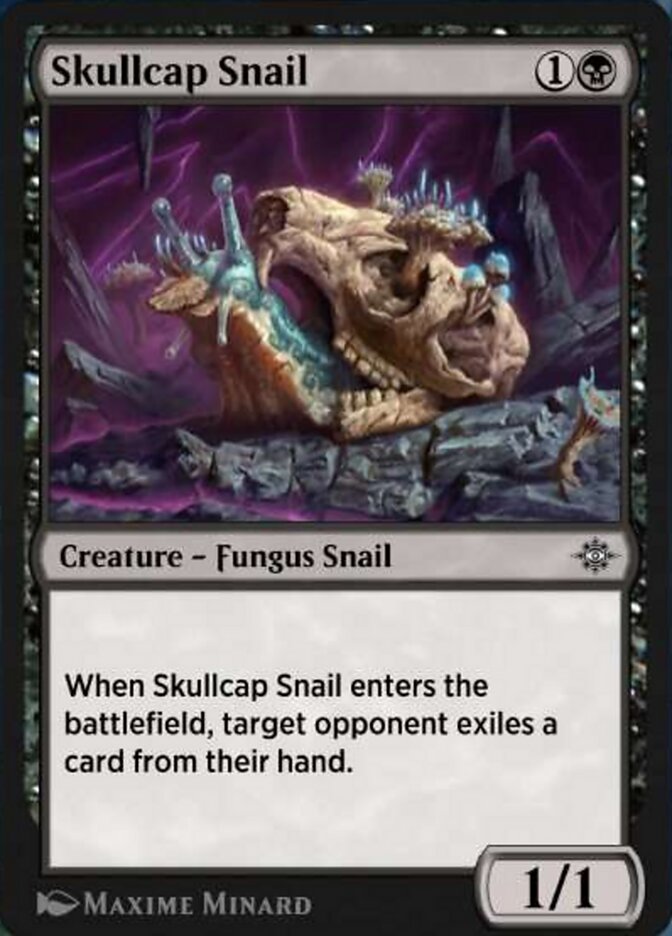 Skullcap Snail - Foil