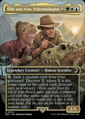 Ellie and Alan, Paleontologists - Borderless