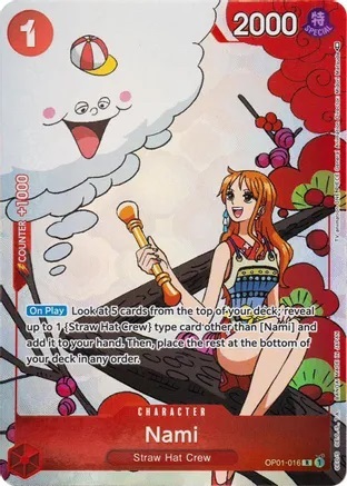 Nami - OP01-016 - P - Foil (Gift Collection 2023)