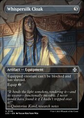 Whispersilk Cloak - Foil - Borderless