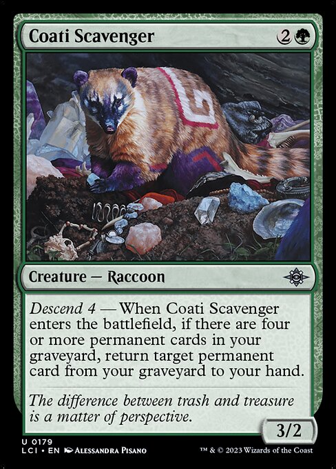 Coati Scavenger - Foil