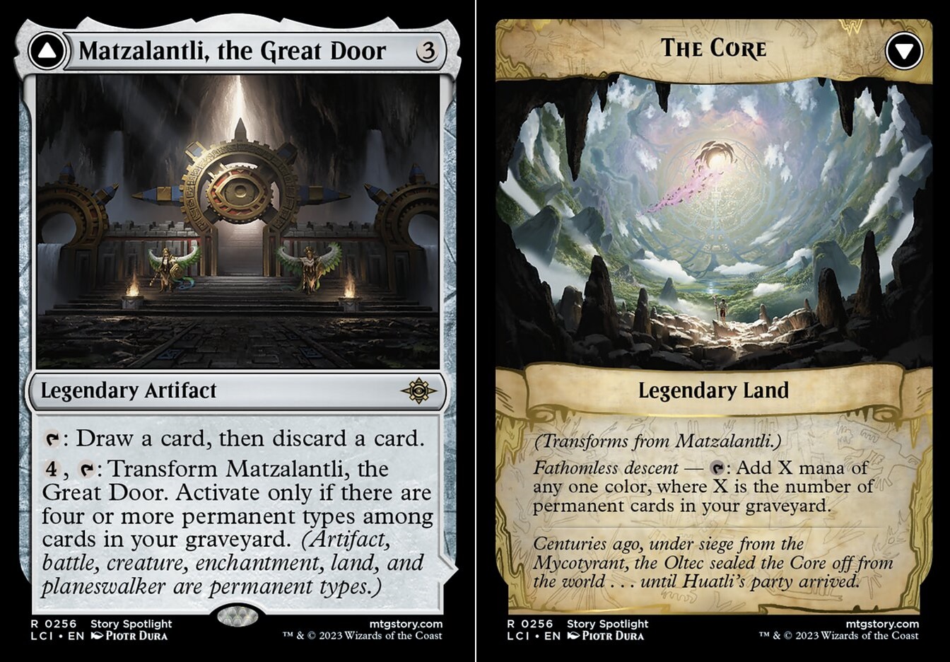 Matzalantli, the Great Door // The Core - Foil
