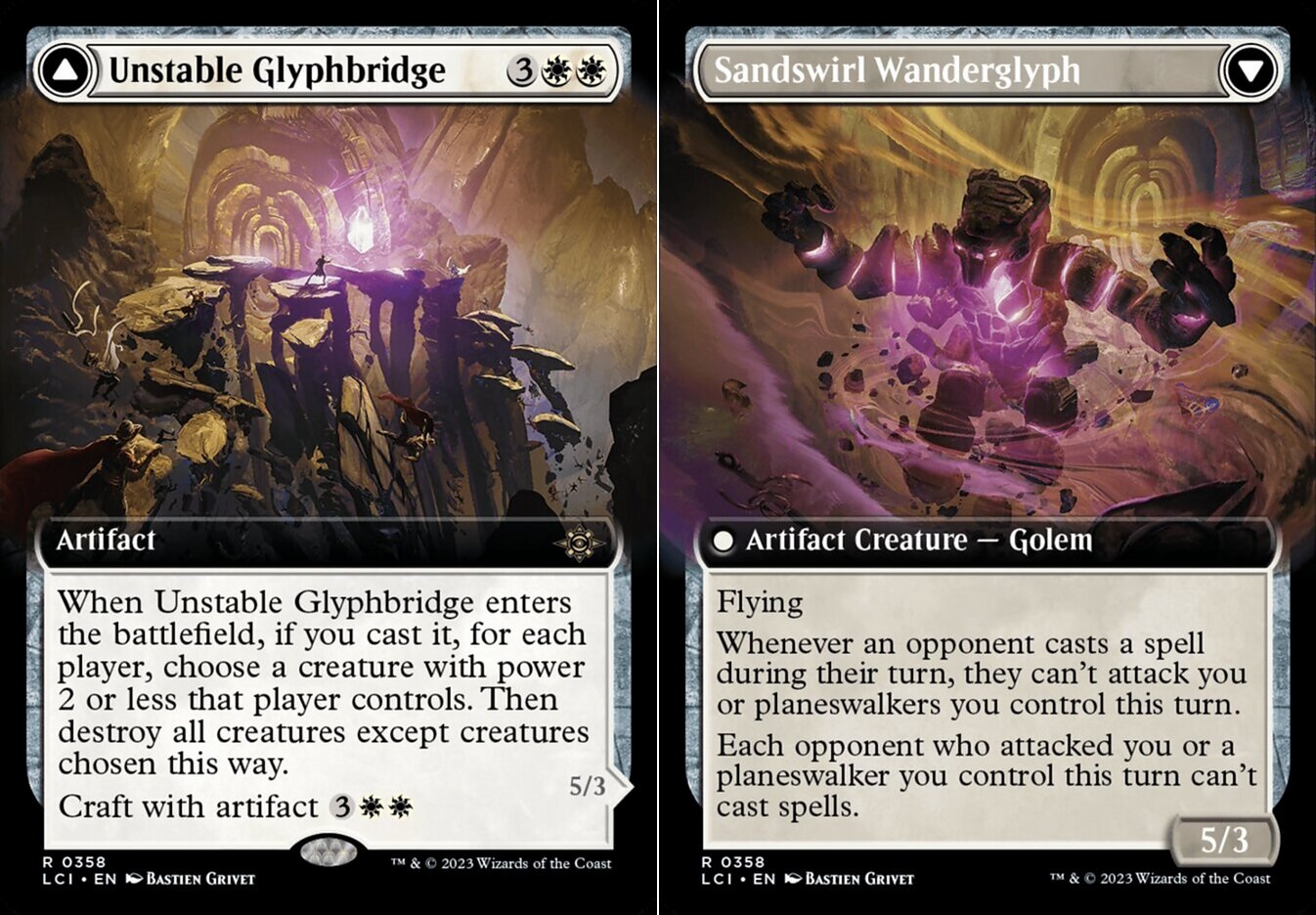 Unstable Glyphbridge // Sandswirl Wanderglyph - Extended Art