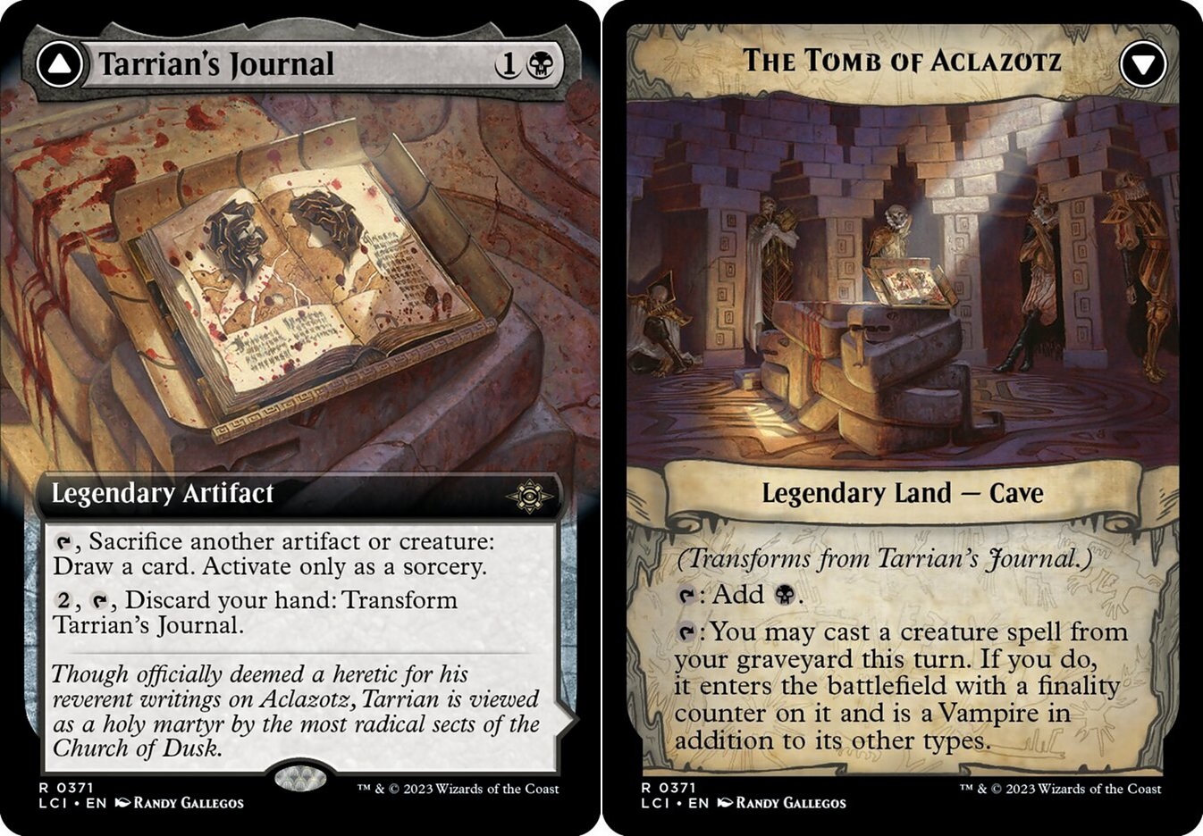 Tarrians Journal // The Tomb of Aclazotz - Extended Art