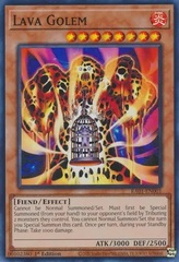 Lava Golem - RA01-EN001 - Super Rare - 1st Edition