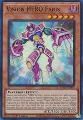 Vision HERO Faris - RA01-EN004 - Super Rare - 1st Edition