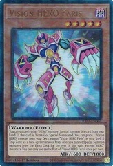 Vision HERO Faris - RA01-EN004 - Prismatic Ultimate Rare - 1st Edition